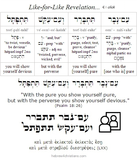 Psalm 18:26 Hebrew Lesson